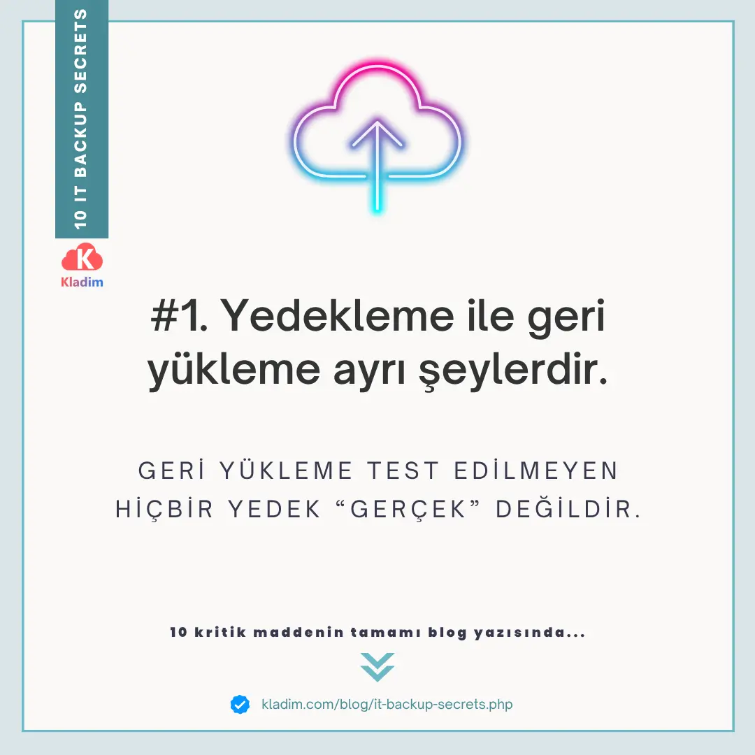 IT Backup Secrets #1